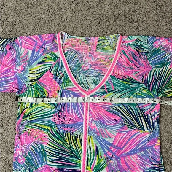 Lilly Pulitzer Bonita V-Neck Swimsuit Cover-up - Picture 6 of 13